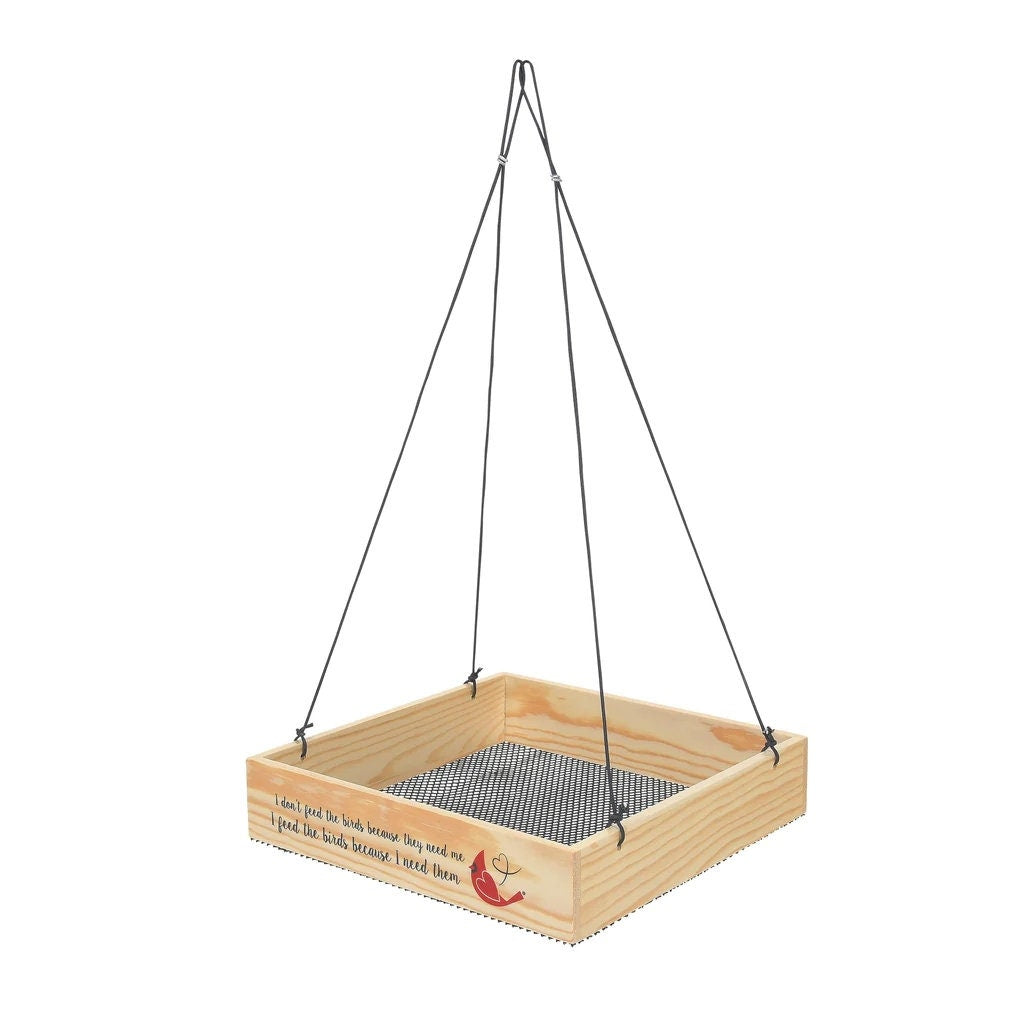 Enesco Izzy and Oliver Caring Cardinals Memory Bird Feeder 9.8″