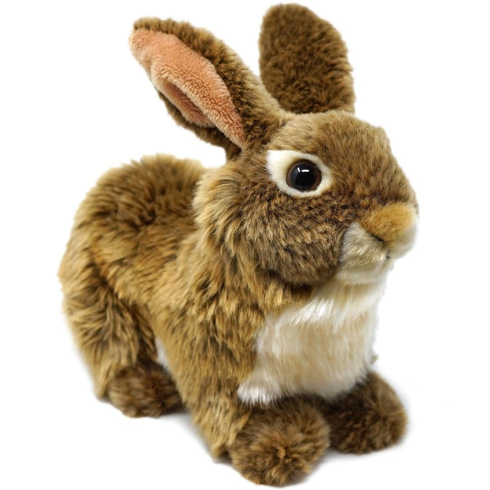 Brigid The Brown Bunny Rabbit, 10" Plush Soft Stuffed Animal, Viahart