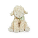 Bunnies By the Bay Shep the Sheep in Green Check Scarf, Plush Stuffed Animal