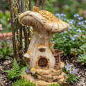 Whimsical Mushroom Cottage Miniature Fairy Garden Toadstool House