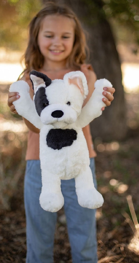 World's Softest Lushee Frody Frenchy French Bulldog Plush Large 16"Toy