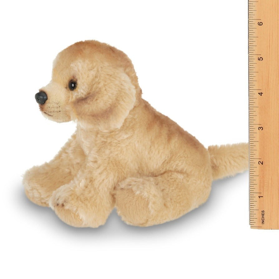 Bearington Lil' Goldie the Golden Retriever Soft Plush Puppy, Dog, 6.5" in Box