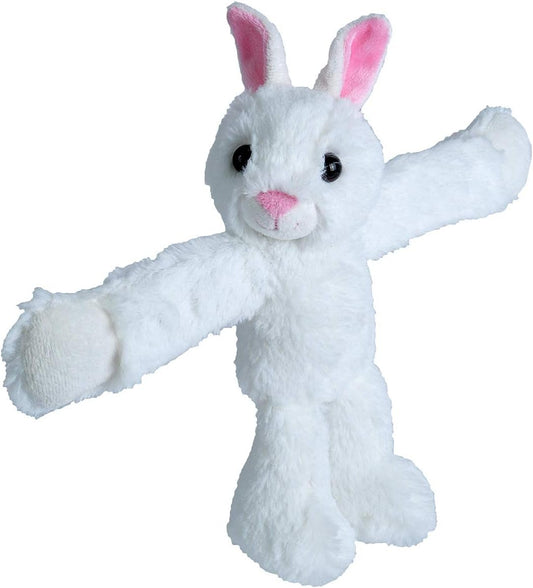 Wild Republic Huggers Plush White Pink Bunny, Award Winning Stuffed Animal Toy