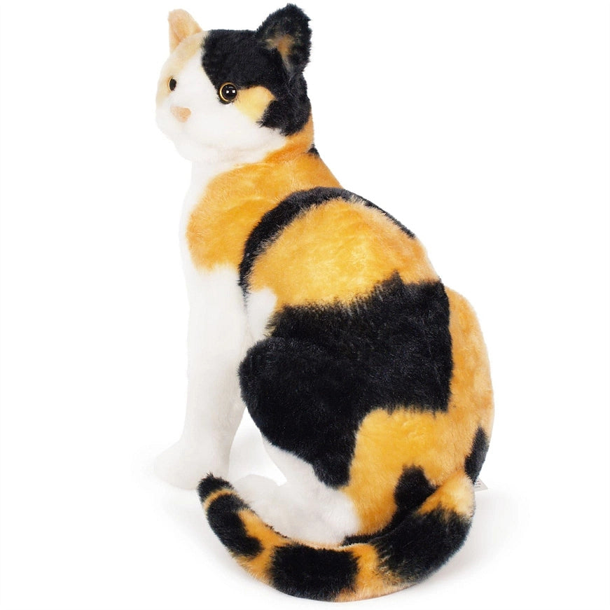Catalina the Calico Cat Plush 14" Kitty Stuffed Animal Toy