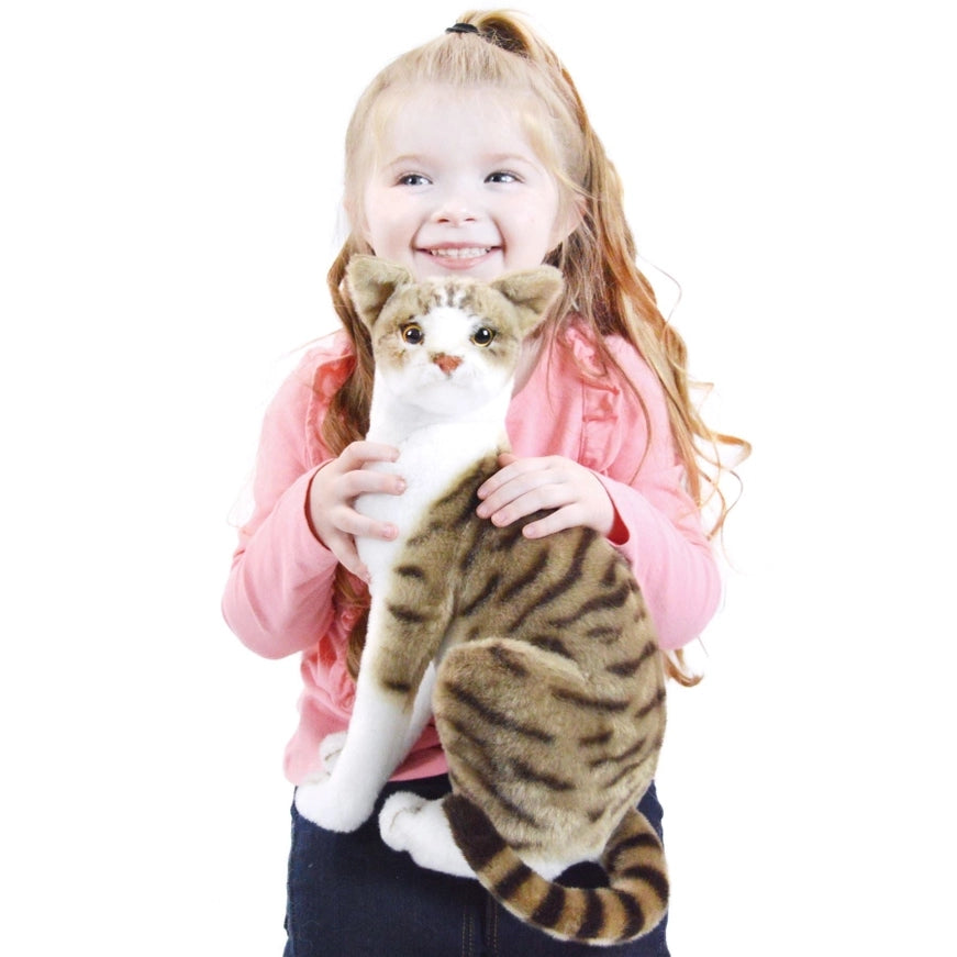 Amy The American Shorthair Cat, Plush, 14" Stuffed Animal