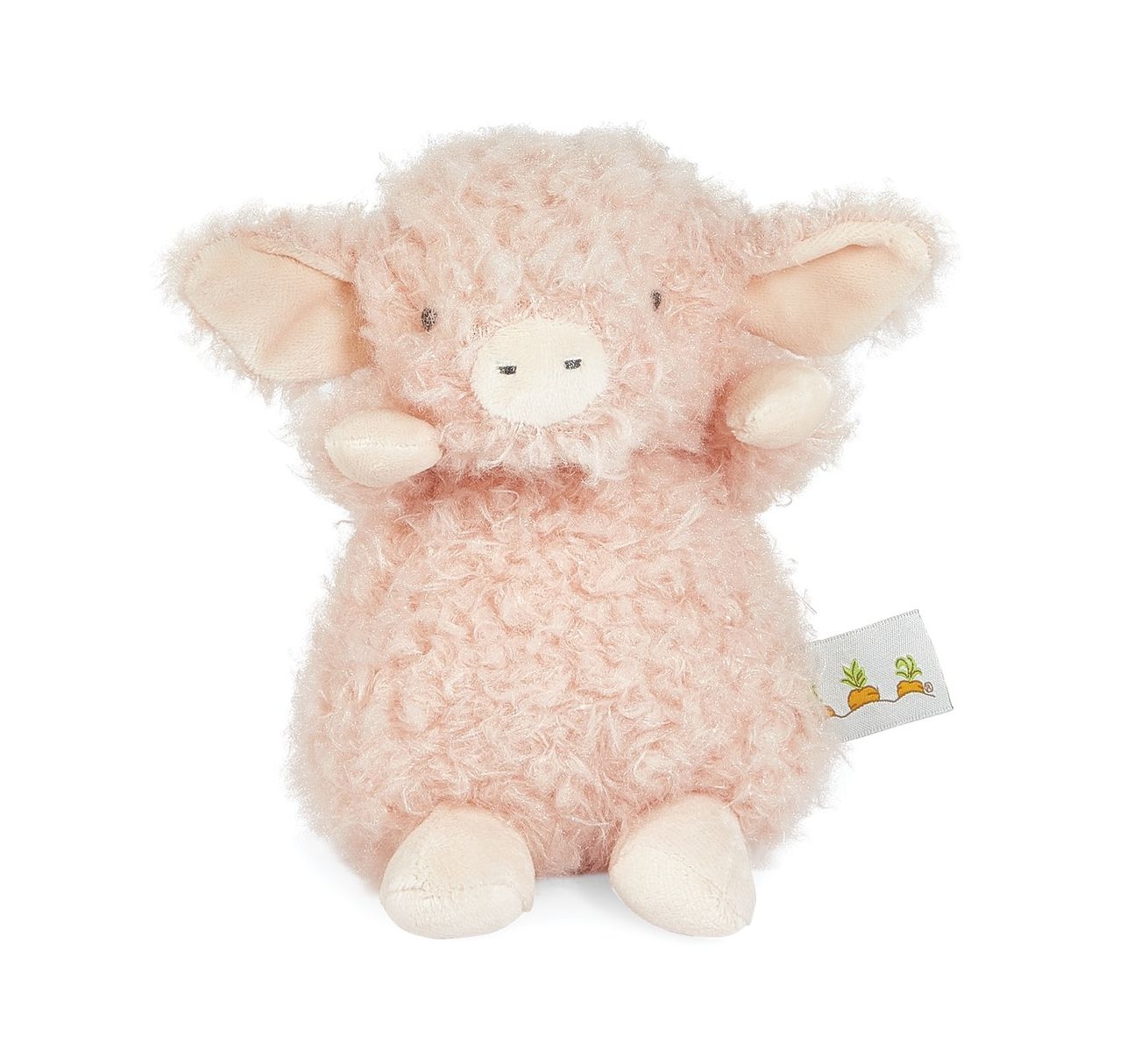 Bunnies By The Bay Wee Hammie Farm Pig, 8" Soft Pink Plush Stuffed Animal