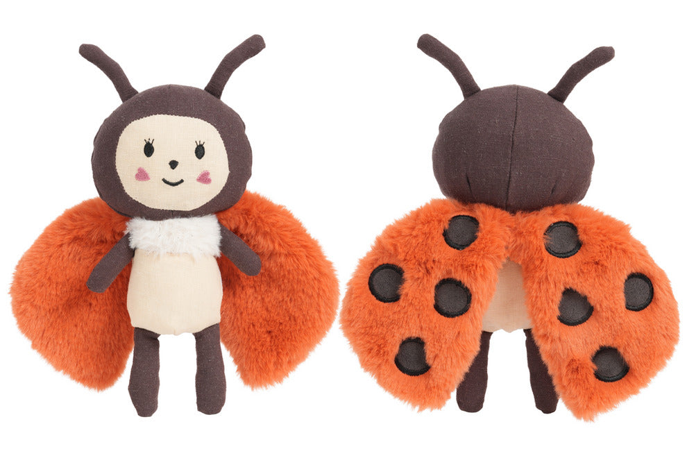 Levlovs Ladybug Cuddly Plush in Illustrated Collectible Keepsake Gift Box