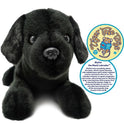 Blythe the Black Lab Puppy Dog, 17 Inch Stuffed Animal Plush