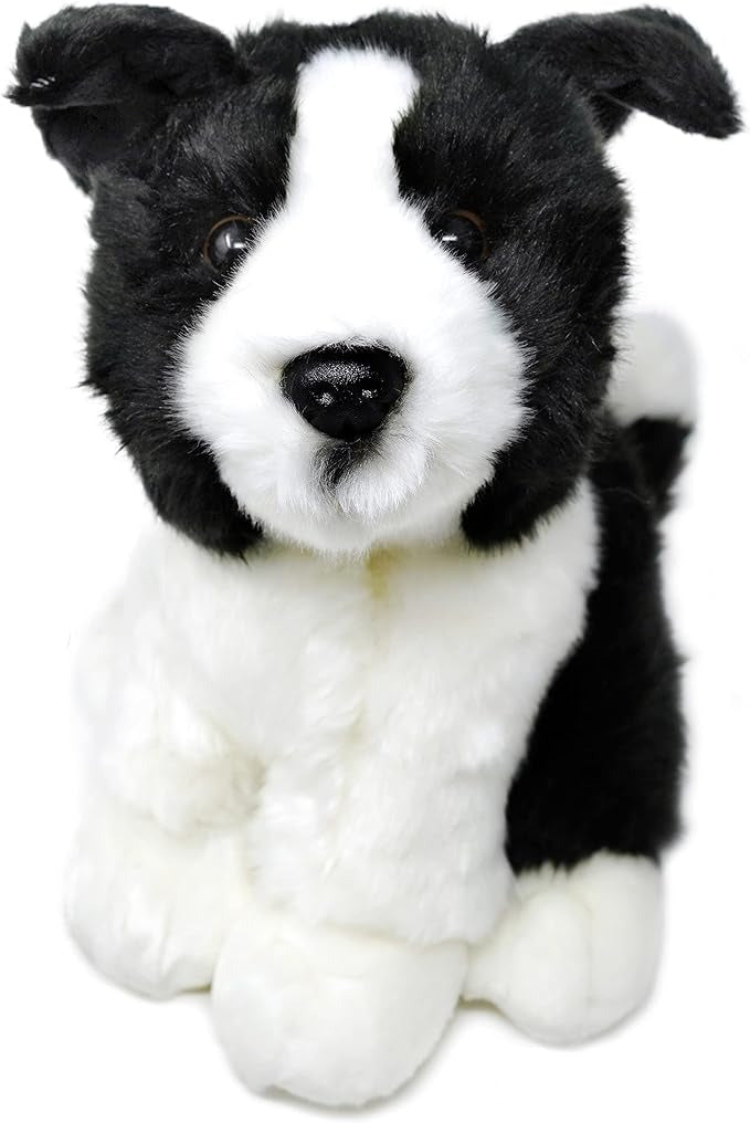 Borna The Border Collie, 11" Stuffed Animal Plush Puppy Dog Viahart