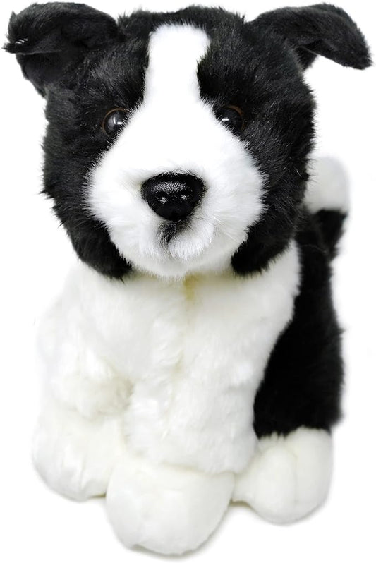 Borna The Border Collie, 11" Stuffed Animal Plush Puppy Dog Viahart