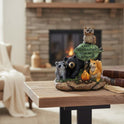 Forest Animals 'Where Friends Gather Memories are Made' Small Resin 6" Figurine