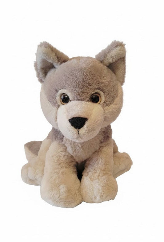 Wild Republic Earthkins-Mini Wolf Stuffed Animal, Soft Plush Toy