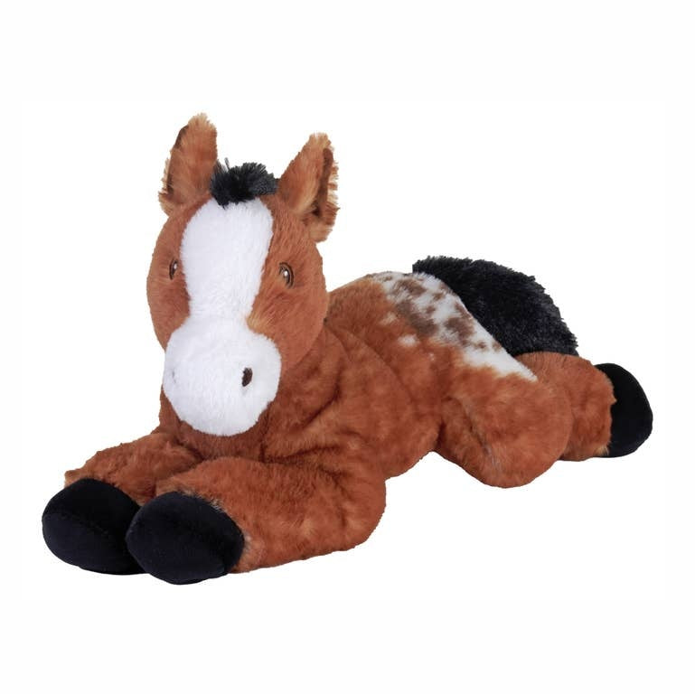 Wild Republic Ecokins Appaloosa Horse, Stuffed Animal, 12" Plush Toy