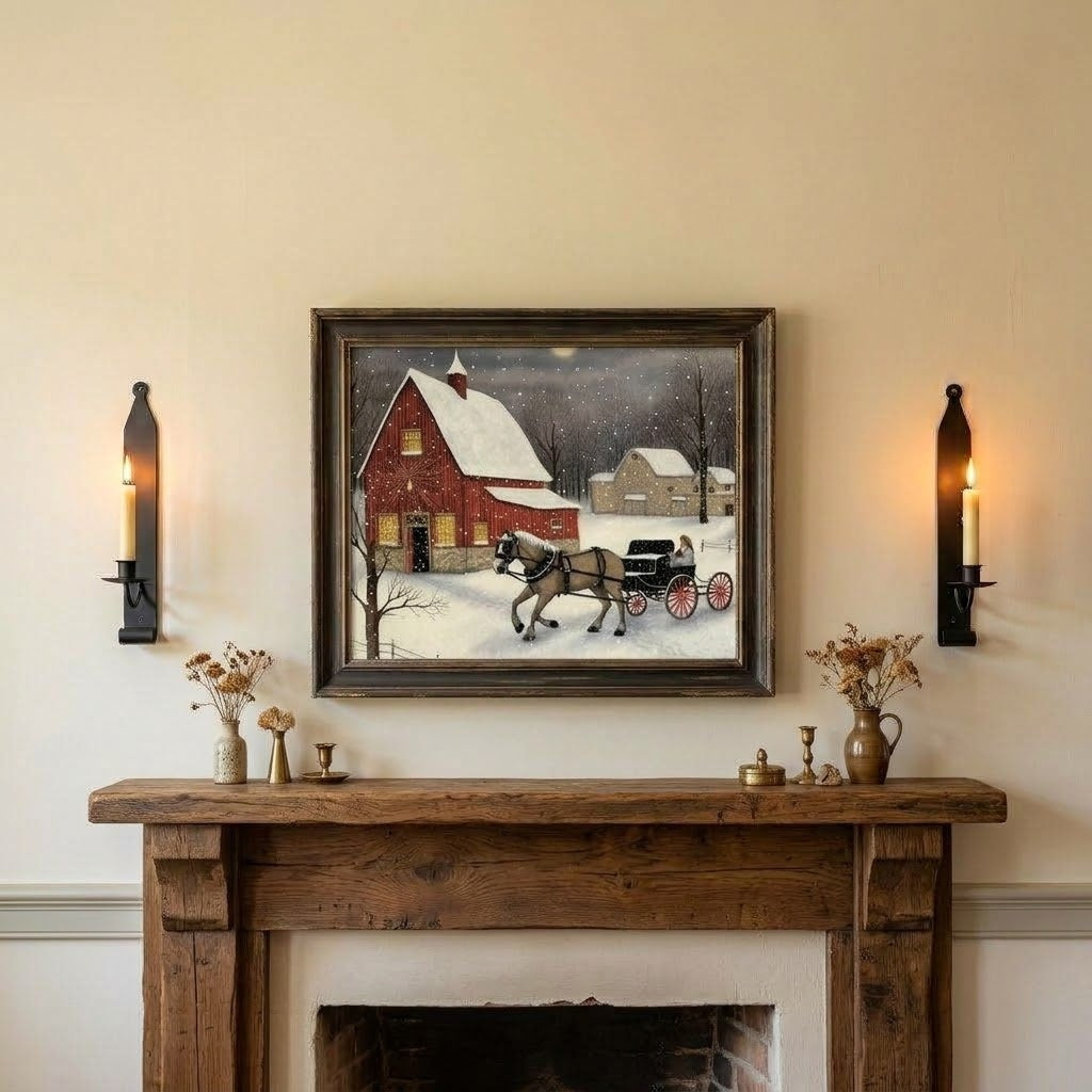Hand-Forged Primitive Black Iron Wall Sconce Taper Candle Holder, 13.75"