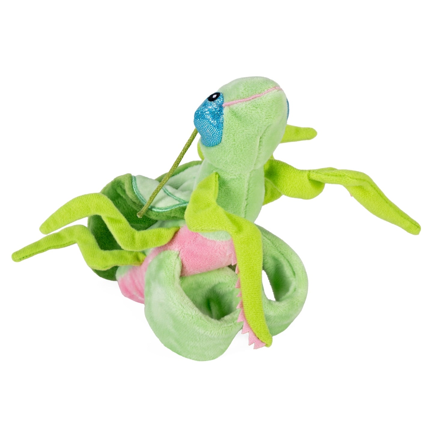 Wild Republic Huggers Praying Mantis Stuffed Animal, 8 Inch Wearable Plush