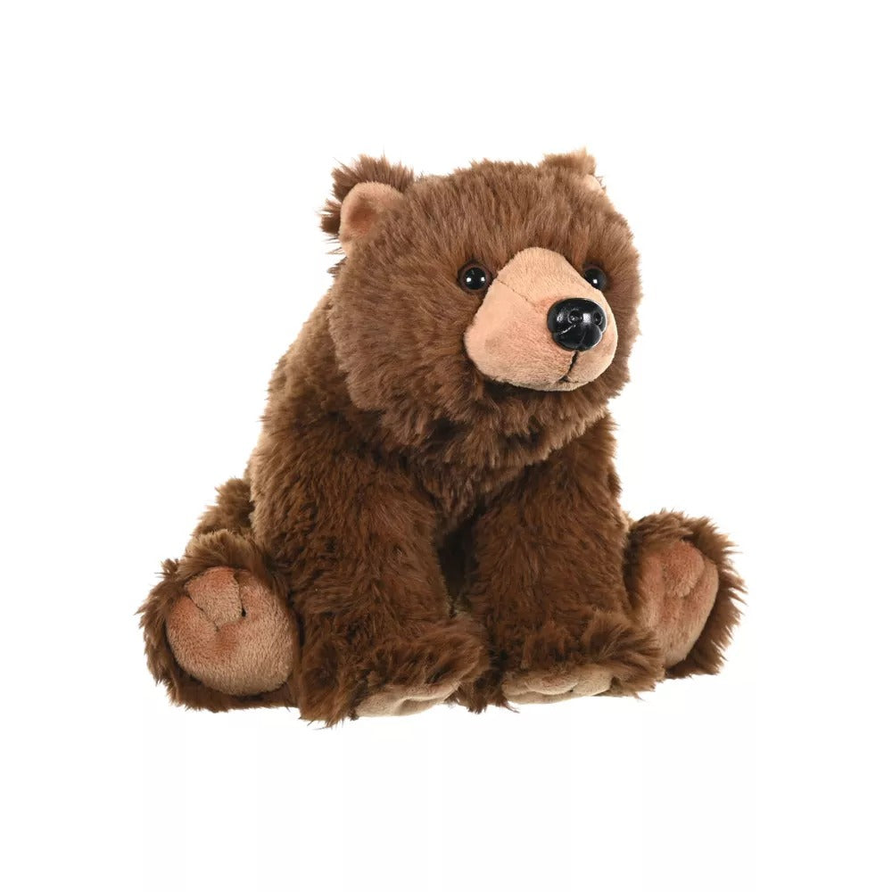 Wild Republic Cuddlekins Brown Bear, Plush Soft Stuffed Animal