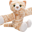 Wild Republic Huggers Plush Orange Tabby Cat, Award Winning Stuffed Animal Toy