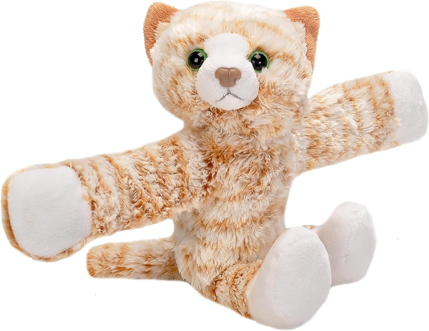 Wild Republic Huggers Plush Orange Tabby Cat, Award Winning Stuffed Animal Toy