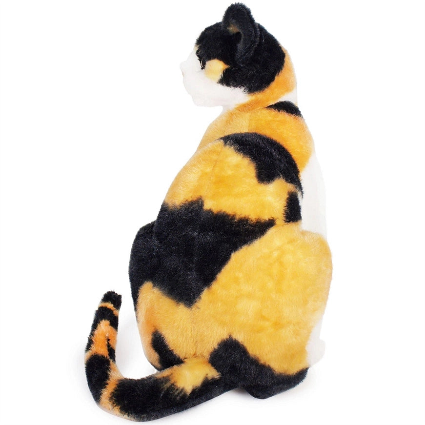 Catalina the Calico Cat Plush 14" Kitty Stuffed Animal Toy