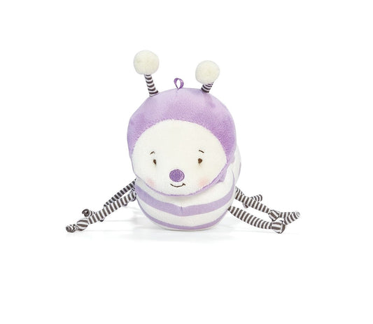 Bunnies By The Bay 9" Purple Plush Caterpillar Children's Stuffed Animal