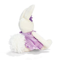 Bunnies By The Bay Plush Garden Bloom Bunny, Purple Dress, 15" Stuffed Animal