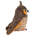 Great Horned Owl Realistic Plush, 12" Stuffed Animal, Wild Republic Cuddlekins