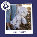 FLUFF’UMS Eddy the Yeti, Large 18" Soft Plush by Beverly Hills Teddy Bear Co.