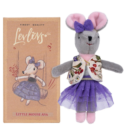 The Levlov Collection Ava Mouse and Decorative Collectible Keepsake Box
