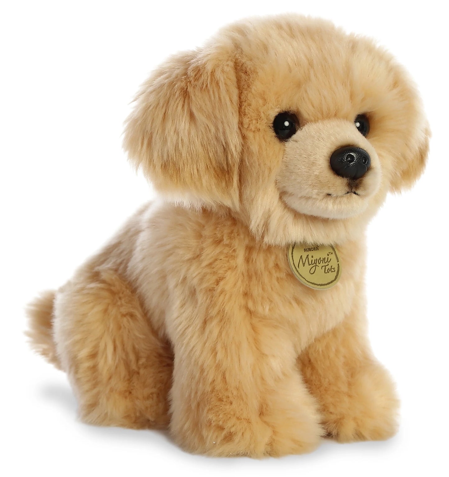 Golden Retriever Puppy 11" Plush Dog by Aurora - Miyoni Tots