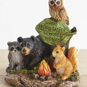 Forest Animals 'Where Friends Gather Memories are Made' Small Resin 6" Figurine