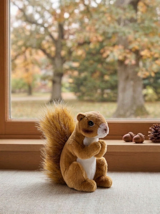 Cooper the Plush Squirrel Stuffed Animal, 7" by Bearington Collection
