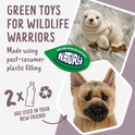 Living Nature German Shepherd Plush Toy, GSD Dog 8"