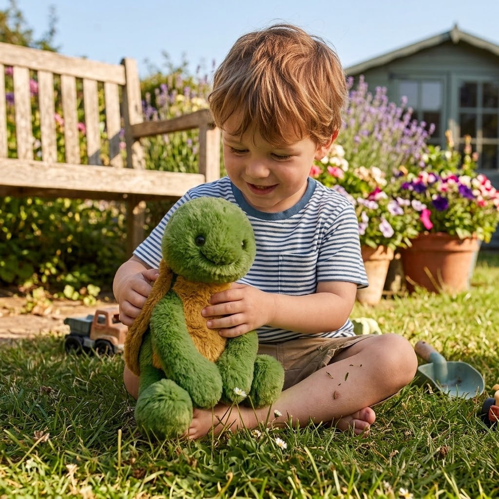 World Softest Plush Lushee 10 Inch - Toddy Turtle Stuffed Animal