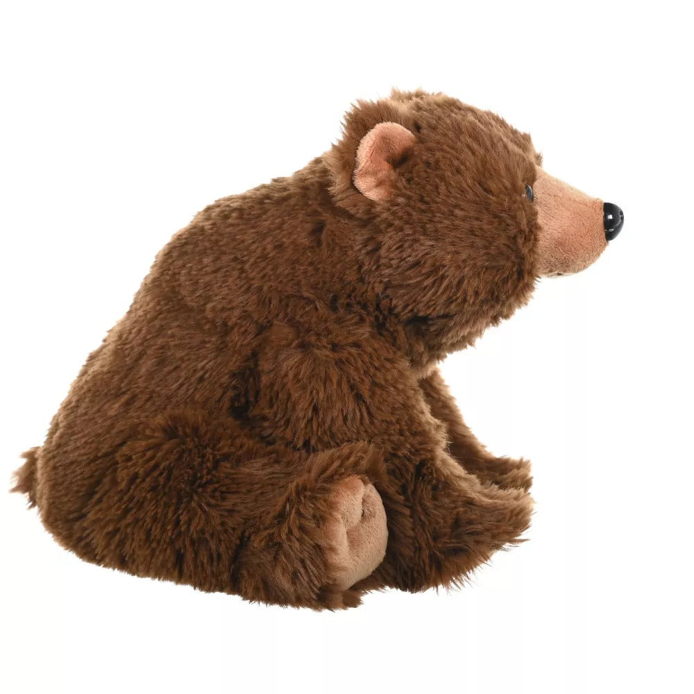 Wild Republic Cuddlekins Brown Bear, Plush Soft Stuffed Animal