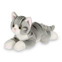 Lil' Socks Gray Tabby Cat Plush 8" Kitten by Bearington Collection