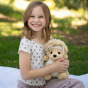 Beverly Hills Teddy Bear Co. Feathers Hedgehog Plushie, 10" Stuffed Animal