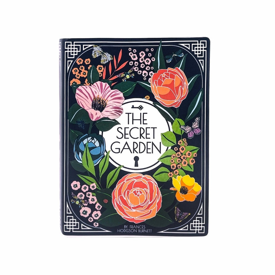 Frances Hodgson Burnett's The Secret Garden Ceramic Book Themed 5" Flower Vase