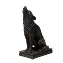Ululanoctis Gothic Decor Dark Academia Cold Cast Resin Wolf Candle Holder