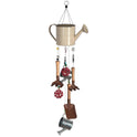 Garden Delights Watering Can and Tools Large Windchime, Country Primitive Decor