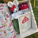 Levlovs Girl Mouse and the Mushroom Wonder Forest Set in Keepsake Box