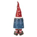 Fairy Garden Resin Garden Gnome with Toadstool Mushroom Figurine 9.84" Tall