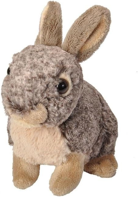 Wild Republic Cuddlekins Mini Bunny 8", Realistic Soft Plush Stuffed Animal