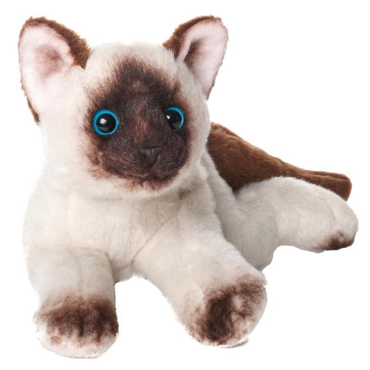 Bearington Collection Lil' Cleo the Siamese Cat, Kitten Plush 8" in Box