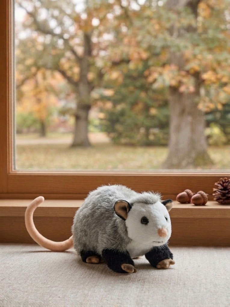 Harry the Opossum 9" Plush Woodland Stuffed Animal by Bearington Collection