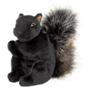Acorn Black Plush Squirrel, 7" Woodland Stuffed Animal by Bearington Collection