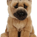 Living Nature German Shepherd Plush Toy, GSD Dog 8"