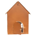 Gingerbread House Large 12" Metal Luminary - Christmas Village Holiday Decor
