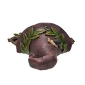 Greenman Wood Spirit Forest Sentinel with Snails and Mushrooms Tree Plaque