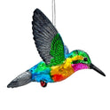 Graceful Hummingbird Iridescent Handcrafted Ornament with Gift Box