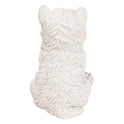 Adorable Highland Terrier, Westie Puppy Dog Collectible Resin Figurine, 6.5 inch